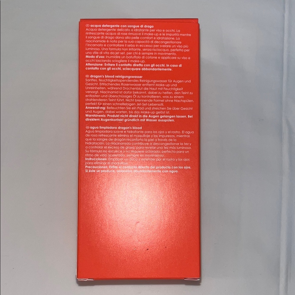 Rodial Dragon's Blood Cleansing Water - never opened - Picture 3 of 5